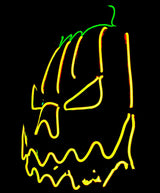 Halloween LED Mask Fluorescent Pumpkin