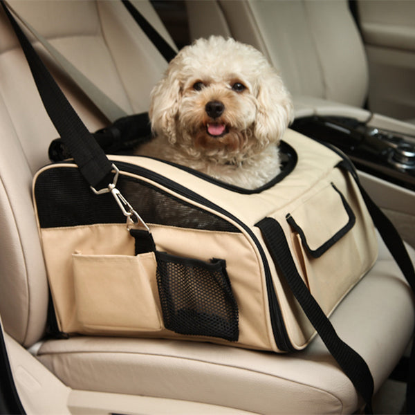 Bolsa de asiento de coche para mascotas