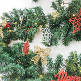 New Product Green Pvc Christmas Decoration Rattan 2.7 Meters With Lights