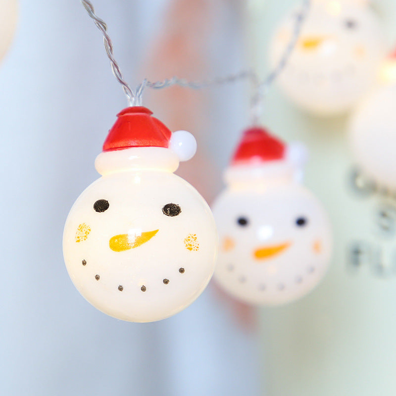 Snowman string lights Christmas lights decoration lights