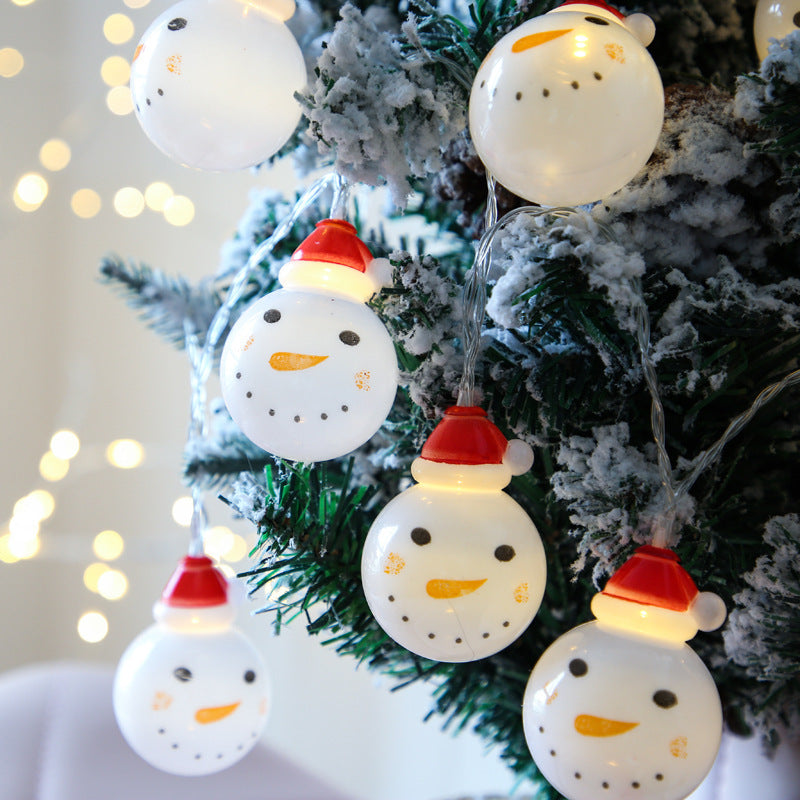 Snowman string lights Christmas lights decoration lights