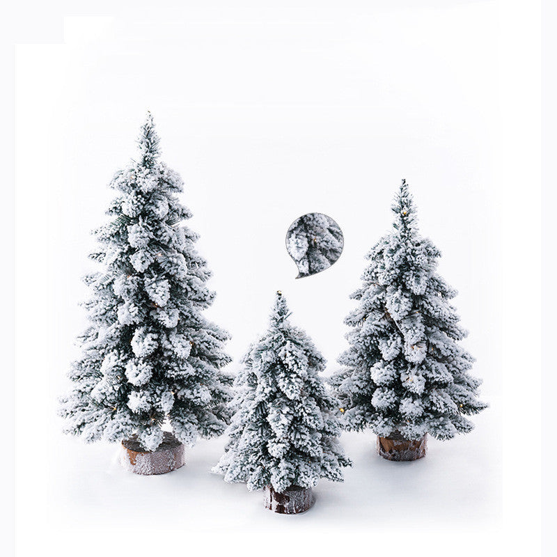 Christmas Small Flocking Tree Mini Christmas Tree