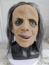 Halloween Granny Mask Latex Headset