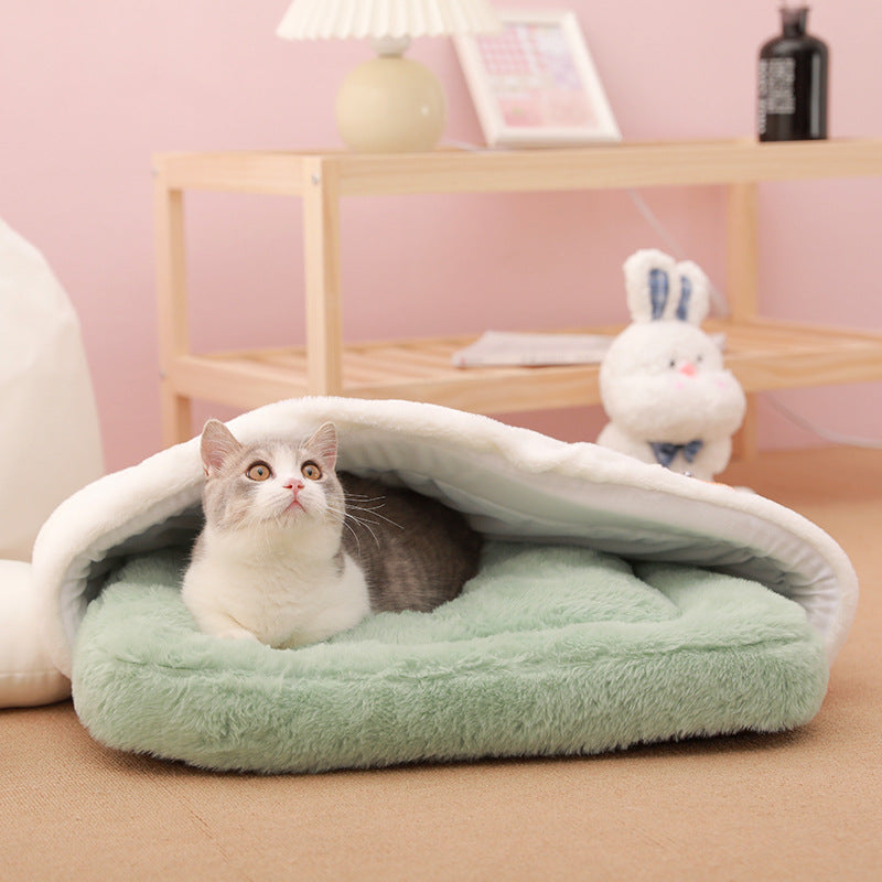 Cute Deep Sleep Cat Mat Sleeping Supplies