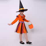 Children's Halloween pumpkin costume