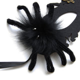 Halloween Black Spider Death Dance Mask